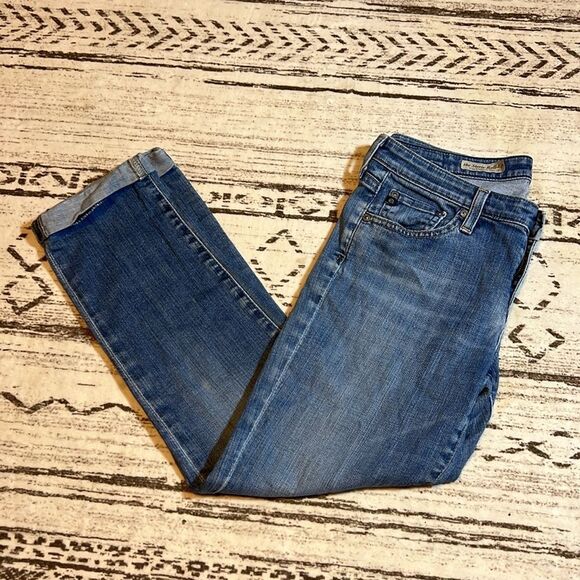 AG Adriano Goldschmied “The Stevie Roll-up” Jeans - Picture 7 of 8